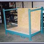 L-Type Glass Storage Rack