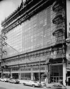 Hallidie Building San Francisco, first glass curtain wall building